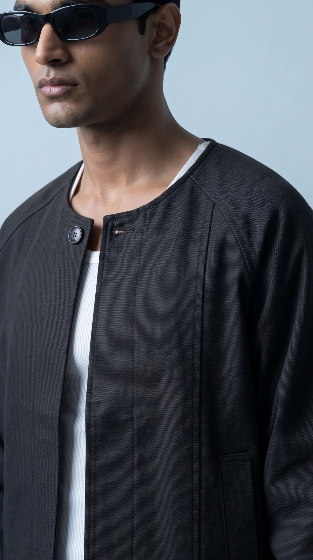 EW Collarless Jacket