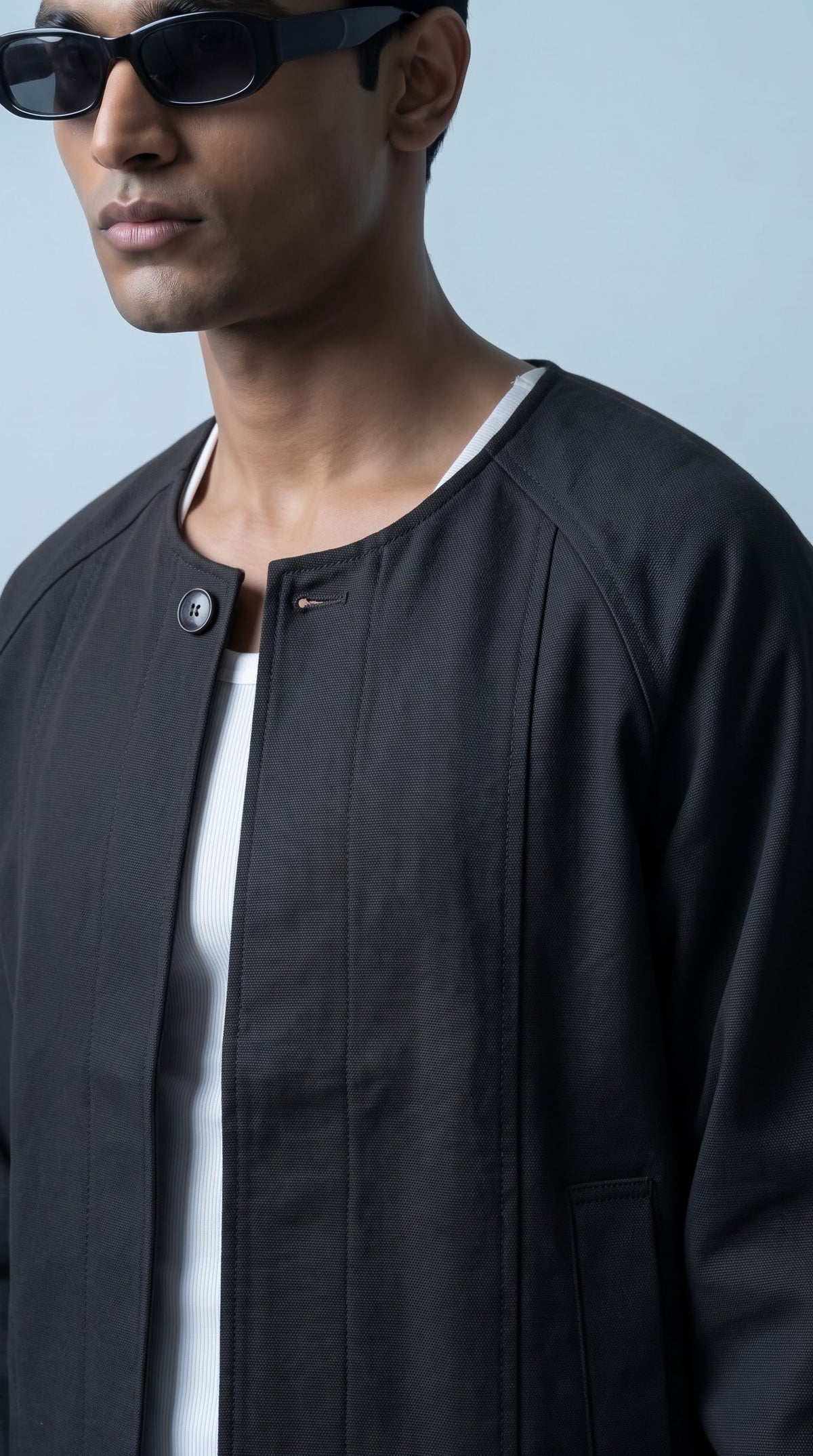 EW Collarless Jacket