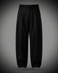 EW Pleated Pants — Black