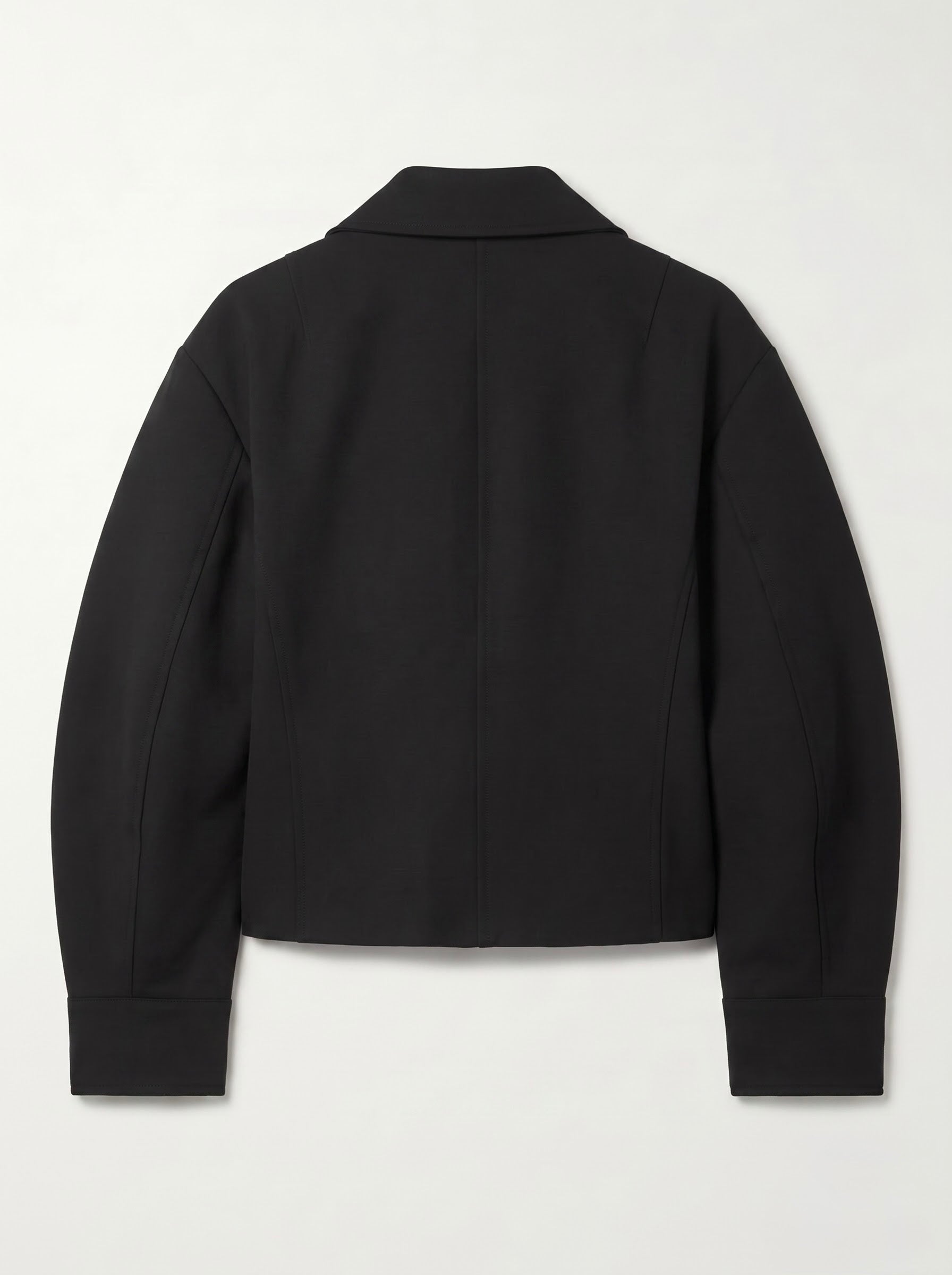 EW Structured Zip Jacket  - Black