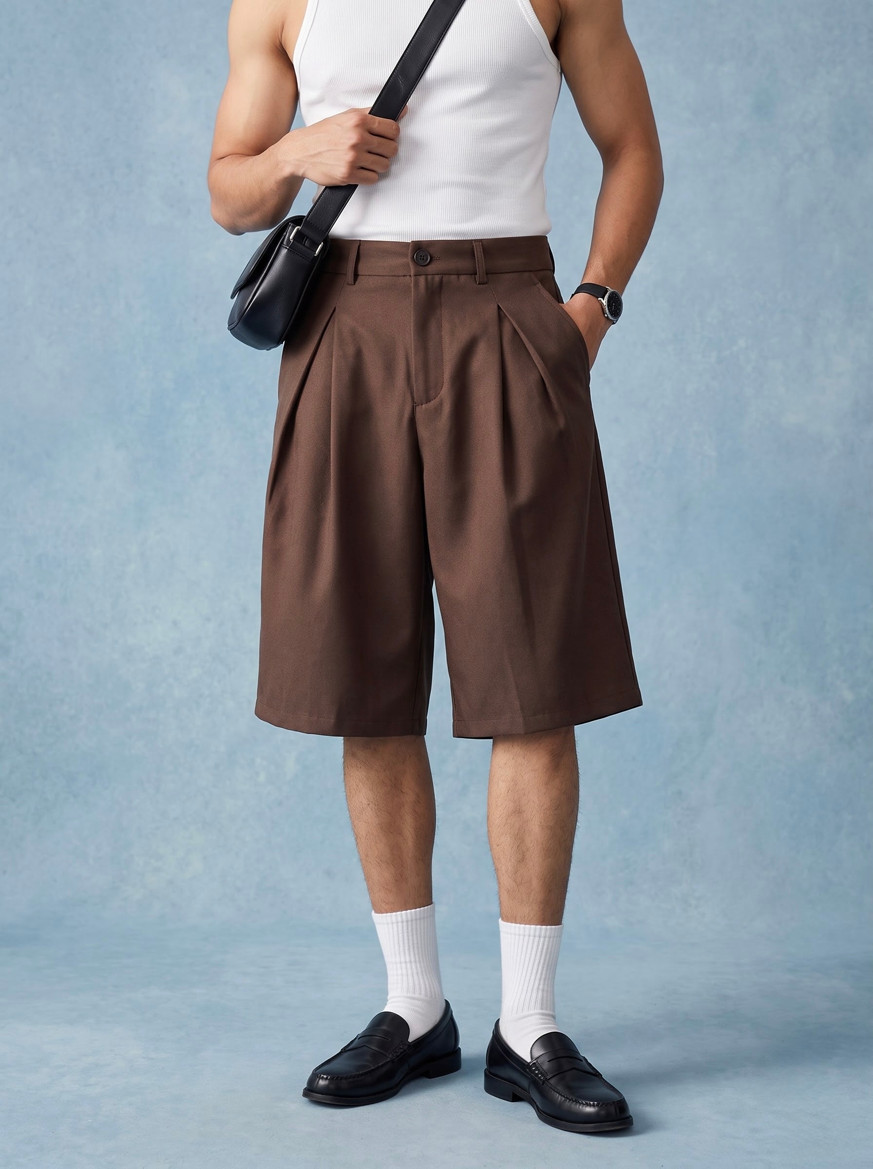 EW Pleated Shorts